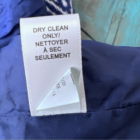 Banana Republic Strapless Ikat Dress Size 8 - Picture 11 of 12